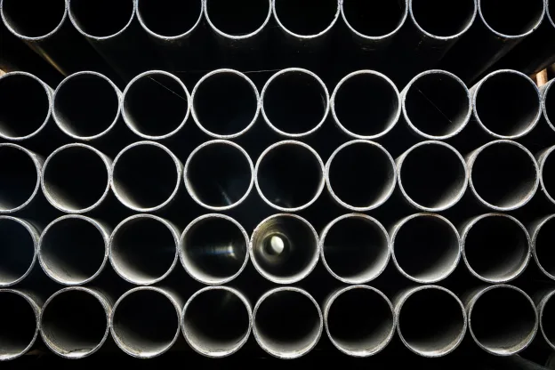 Tubos de aço carbono NBR5580 utilizados em sistemas hidráulicos e condução de fluidos